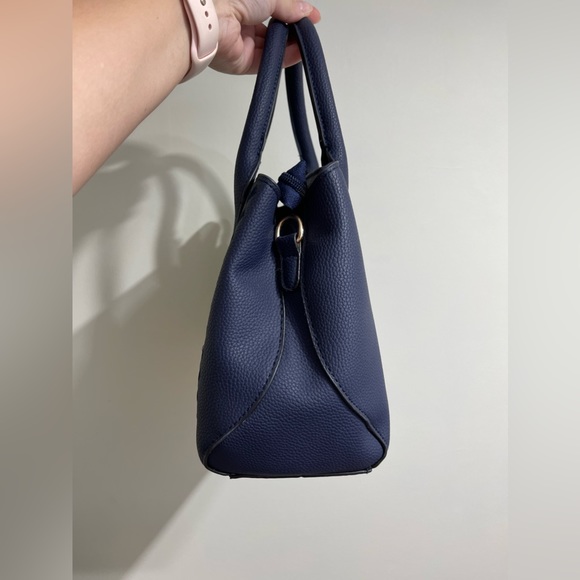 Blue faux leather purse NWOT - Picture 3 of 5